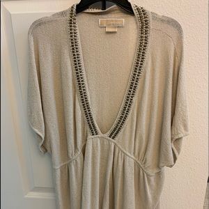 Michael Kors Embellished Pull Over Cardigan